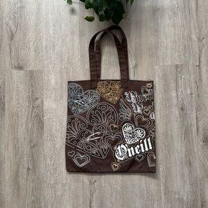 Vintage y2k Brown O’Neil Heart Tote Bag